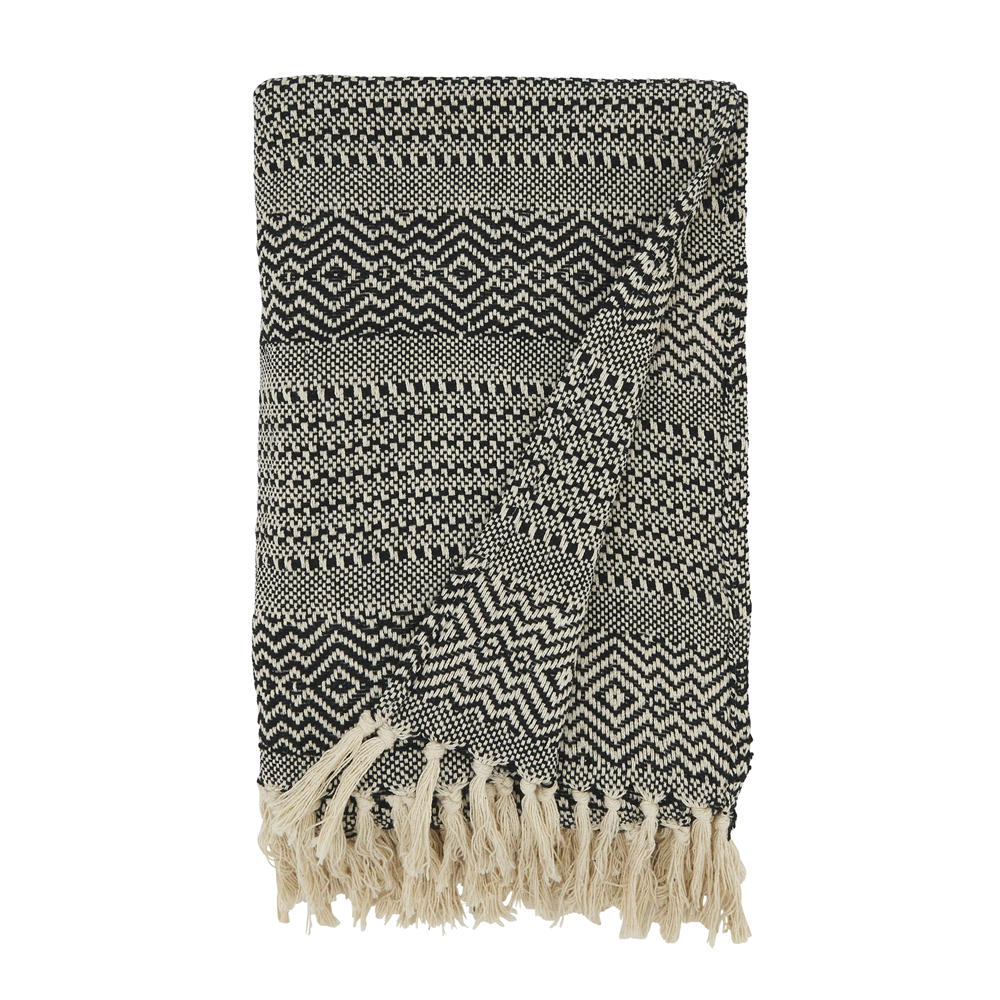 Stripe Diamond Throw