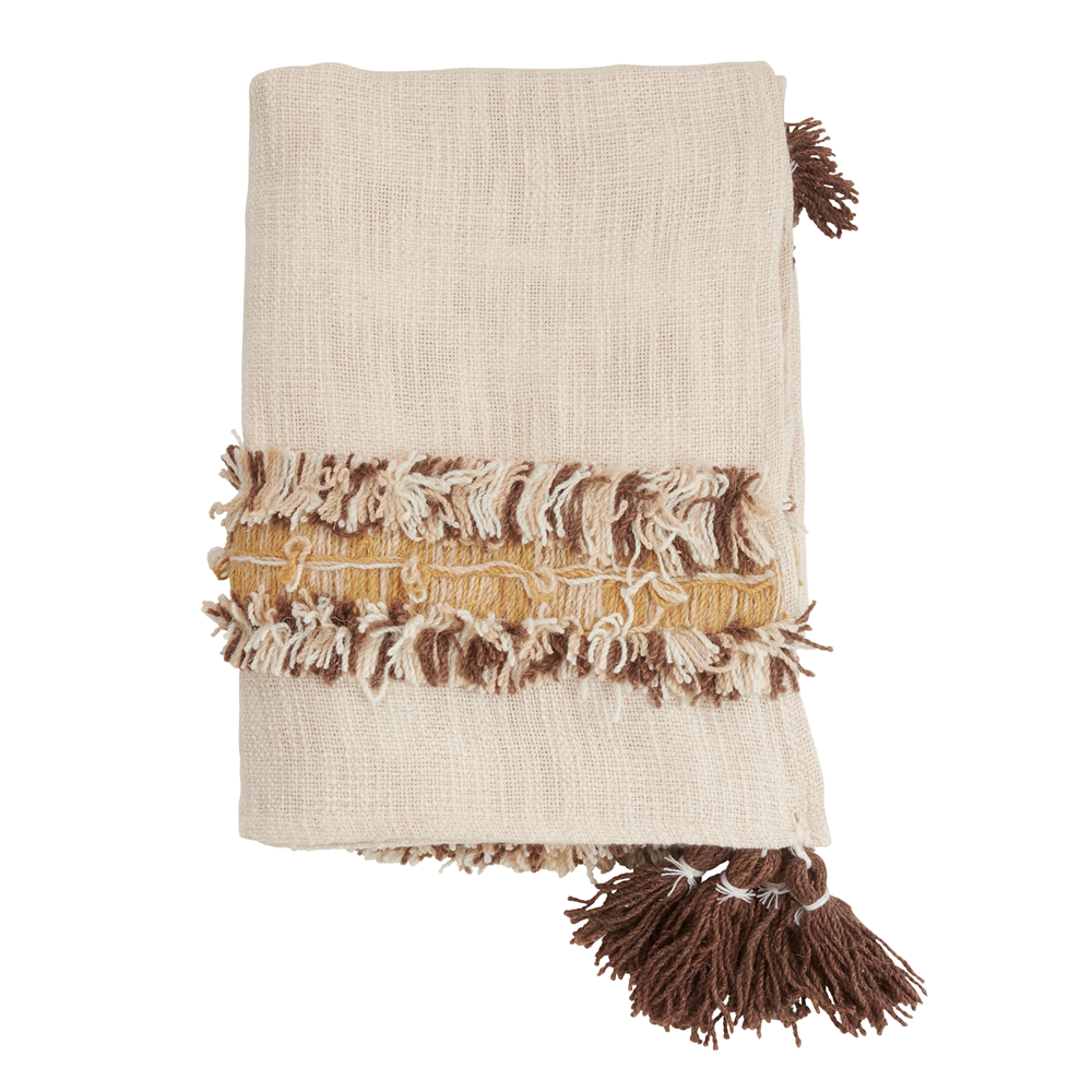 Tassel + Fringe Throw