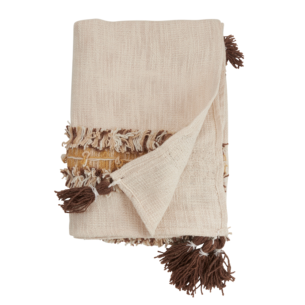 Tassel + Fringe Throw