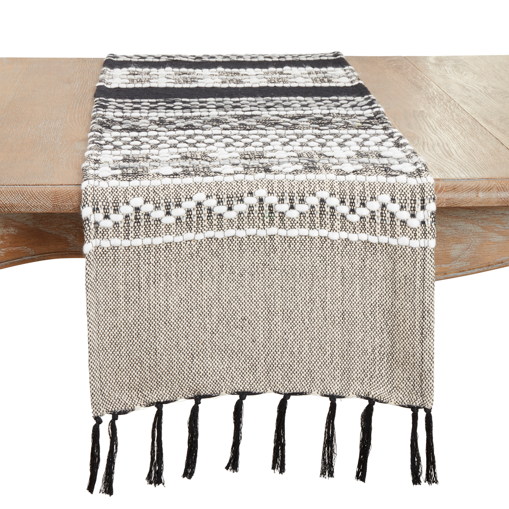 Multi Pattern Woven Runner