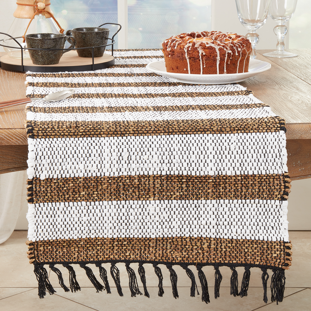 Striped Chindi Runner
