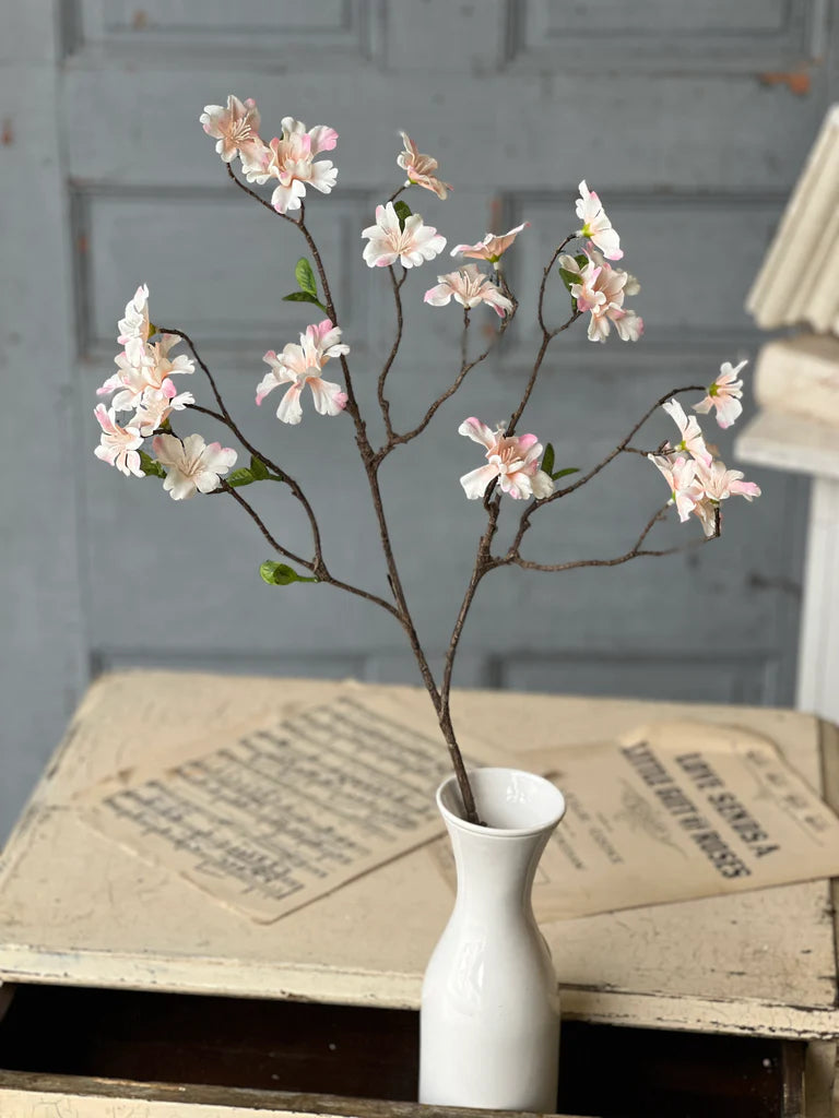 Cora Flower Spray | 27" | Blushing