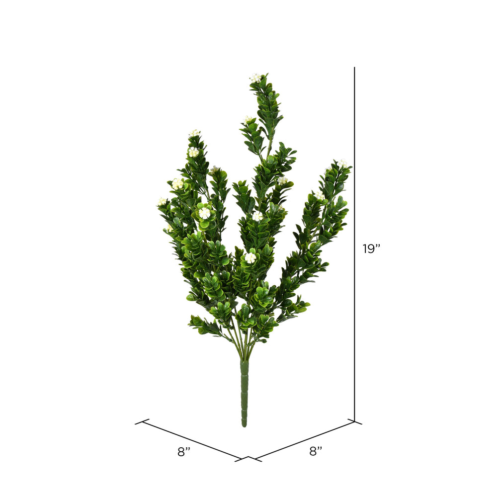 UV Resistant 19" White Small Rambling Bush