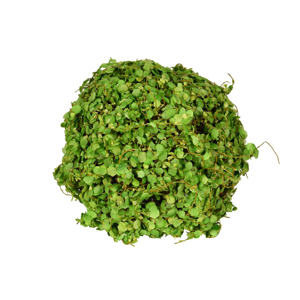 6'' Artificial Green Mini Leaves Ball