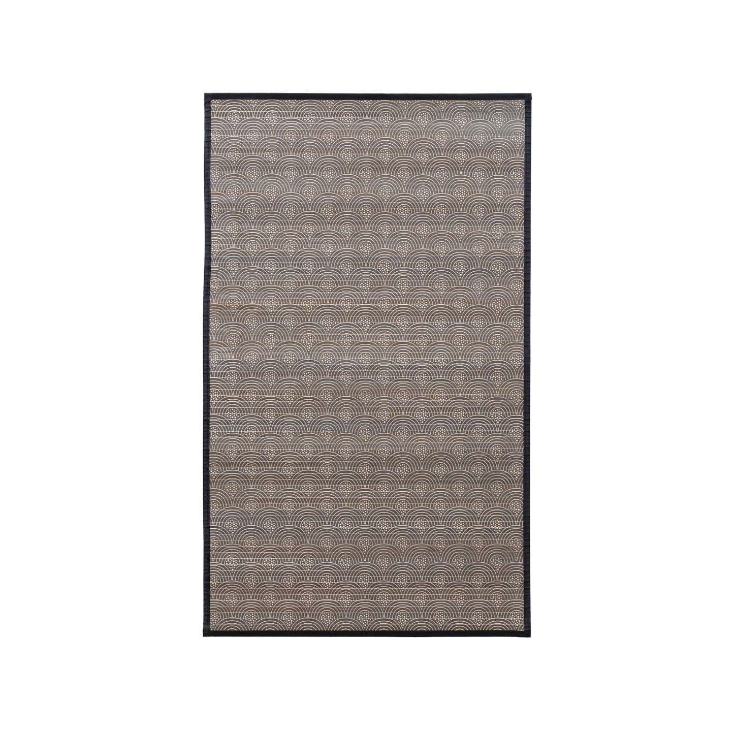 3x5 Bamboo Mat Scalloped