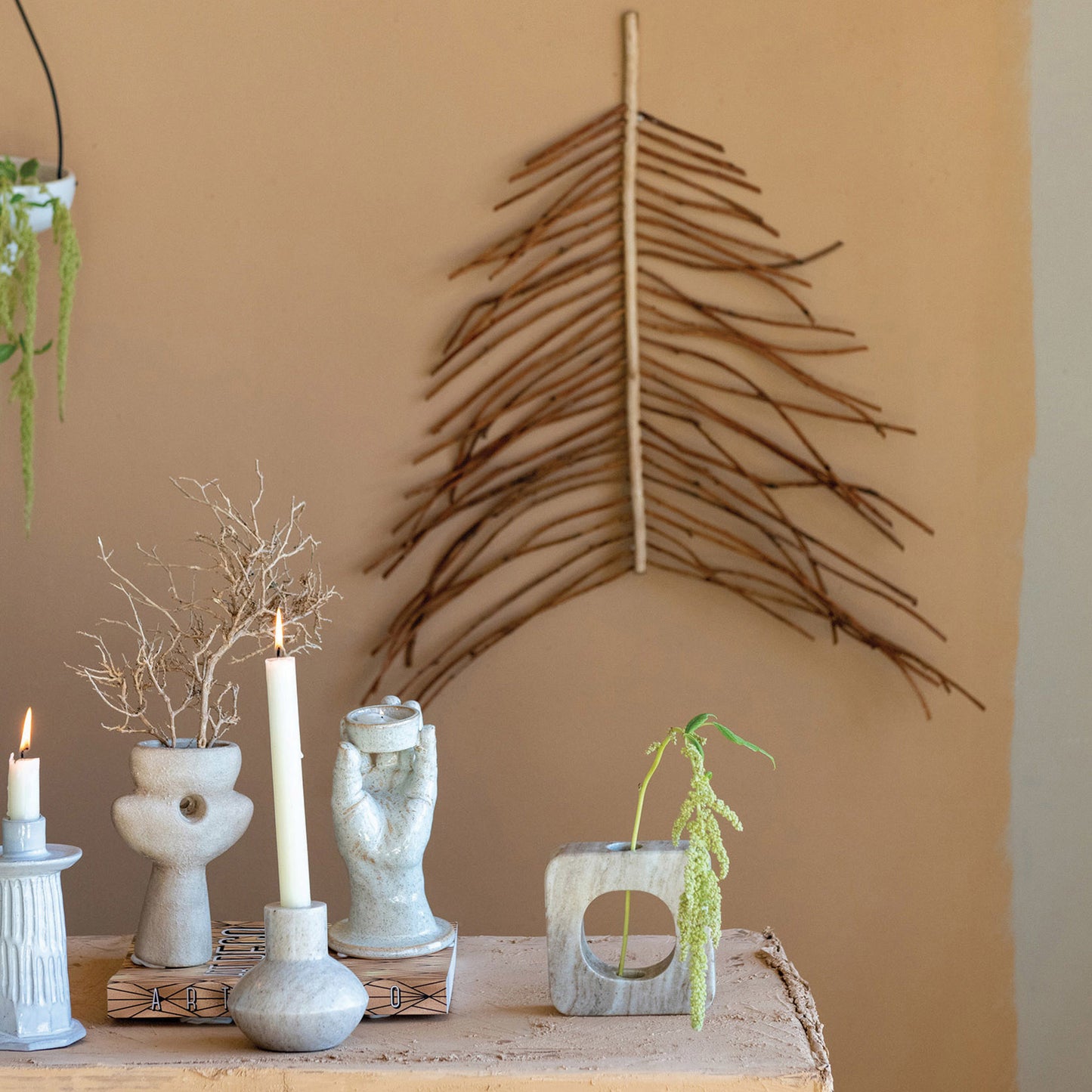 Terracotta Sculptural Vase