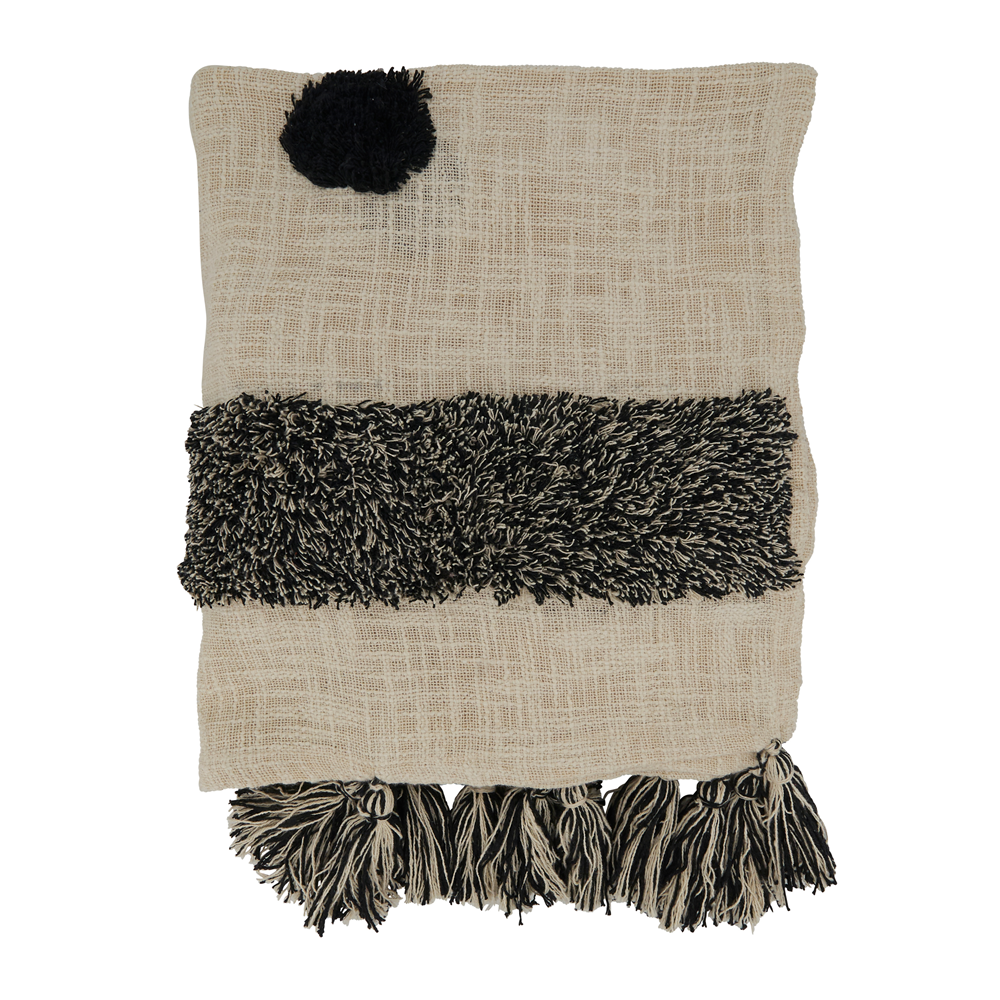 Tufted Dot Throw