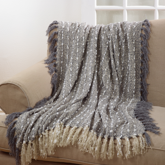 Petit Pom Pom Throw