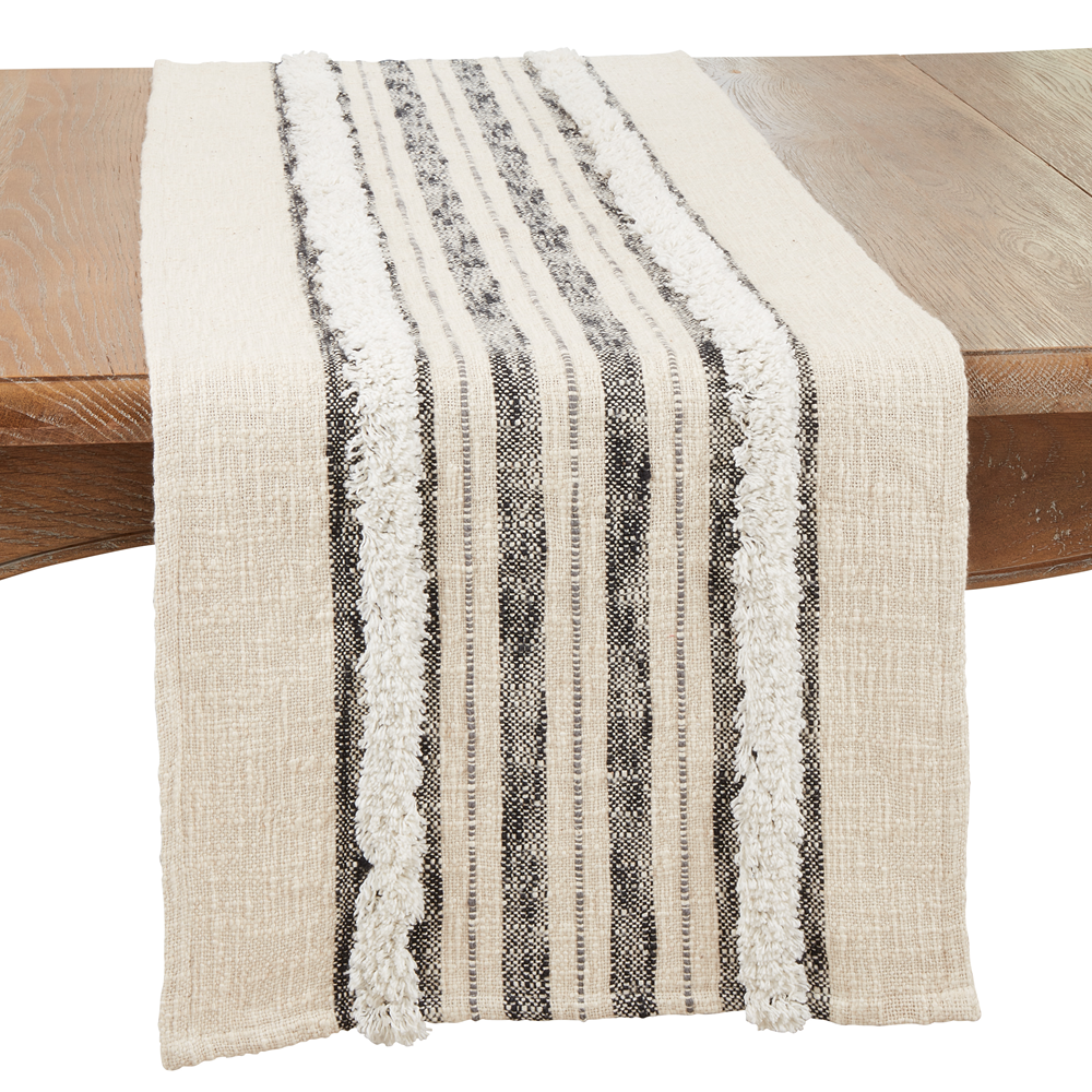 Tufted Stripe Runner