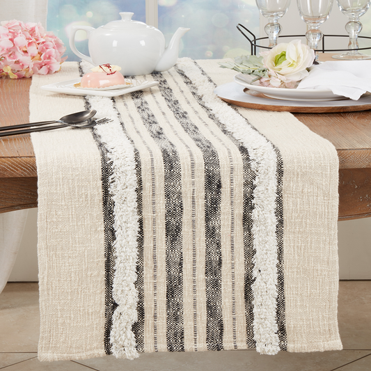 Tufted Stripe Runner