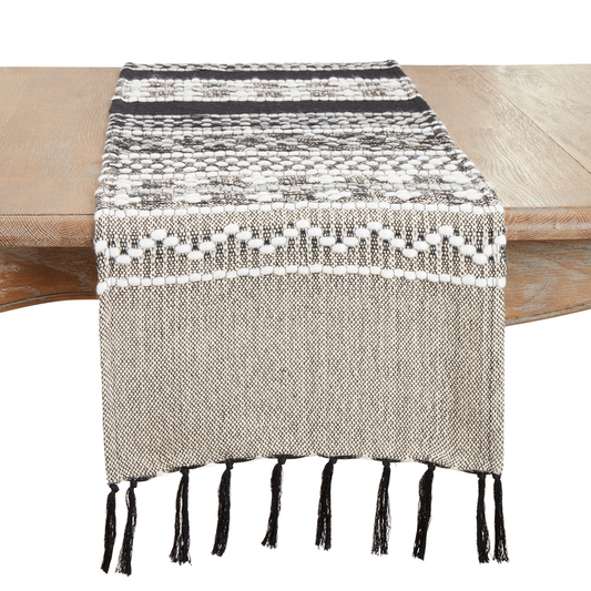Multi Pattern Woven Runner