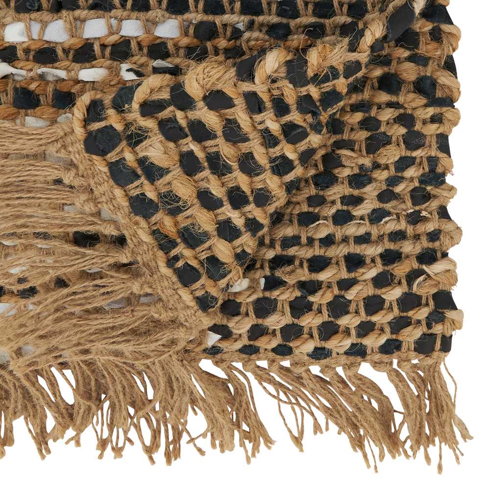 Two-Tone Leather Runner