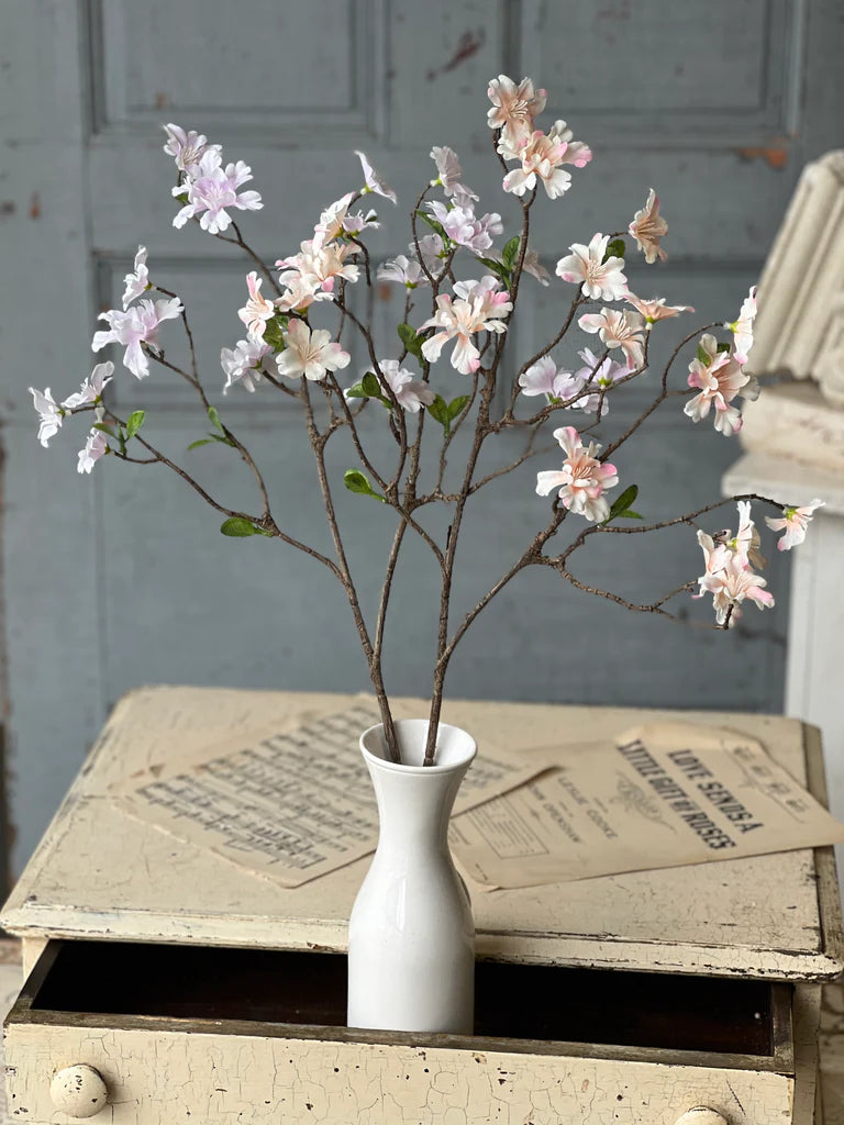 Cora Flower Spray | 27" | Blushing