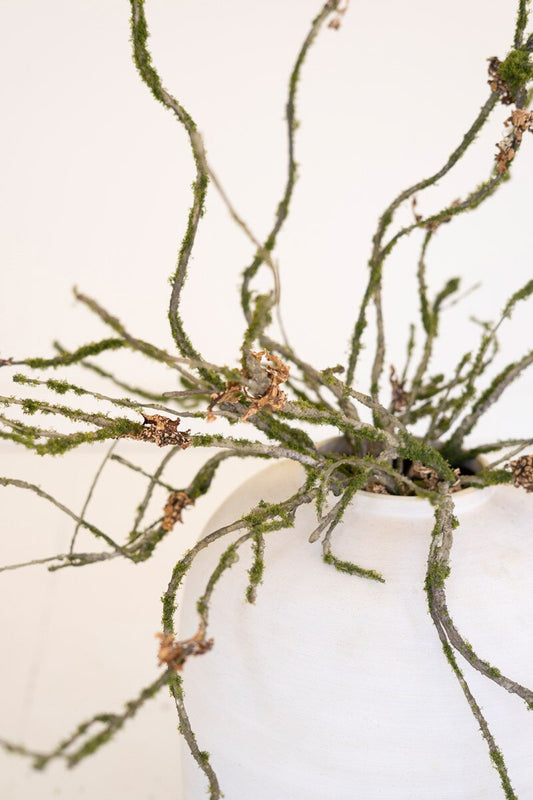 Artificial Moss Covered Branch