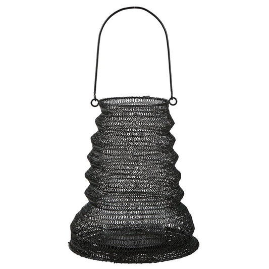 Black Folding Lantern Lg