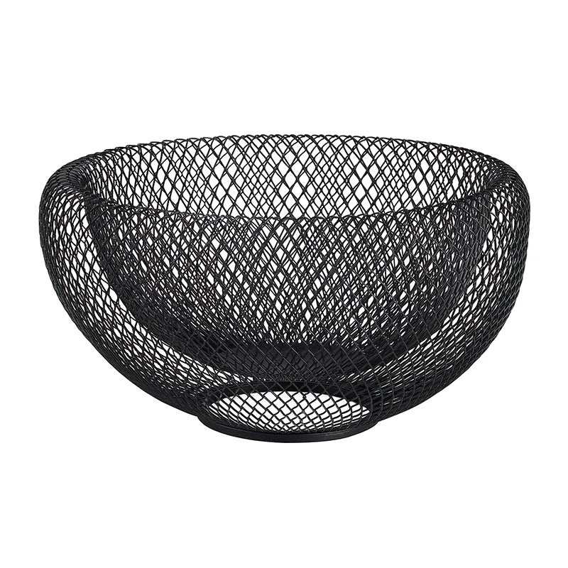 Sm. Metal Mesh Bowl/ Black