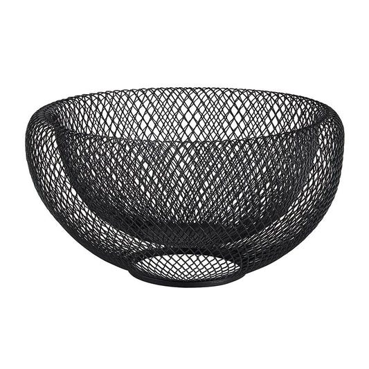 Lg. Metal Mesh Bowl/ Black