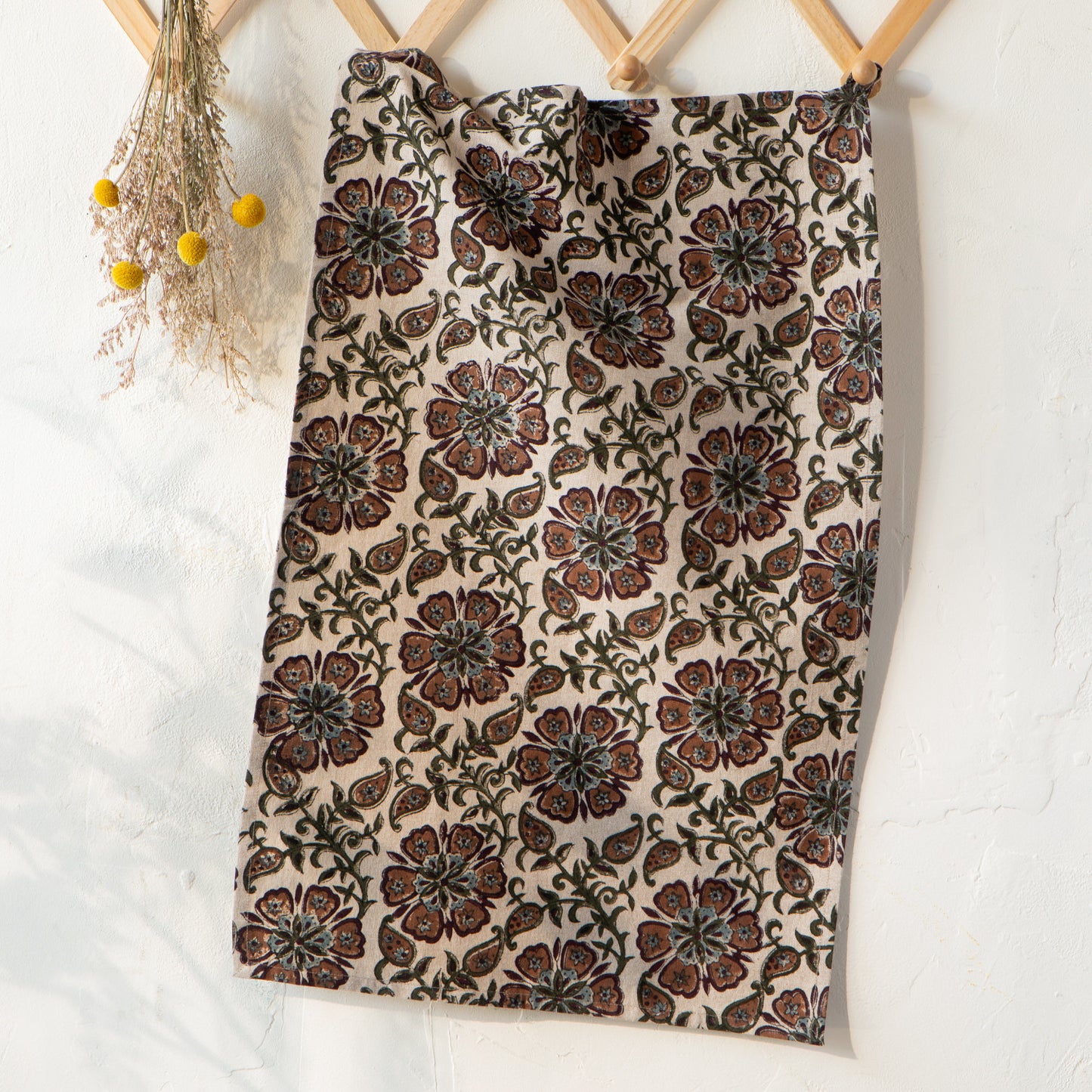 Elysian Block Print Dishtowel