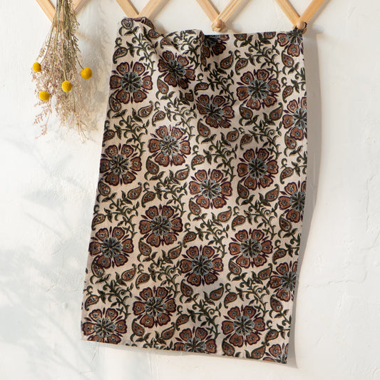 Elysian Block Print Dishtowel