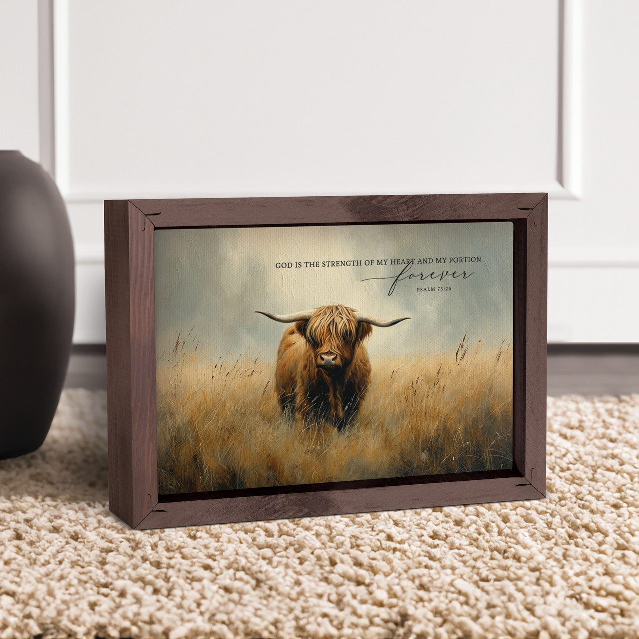Framed Art - God Is The