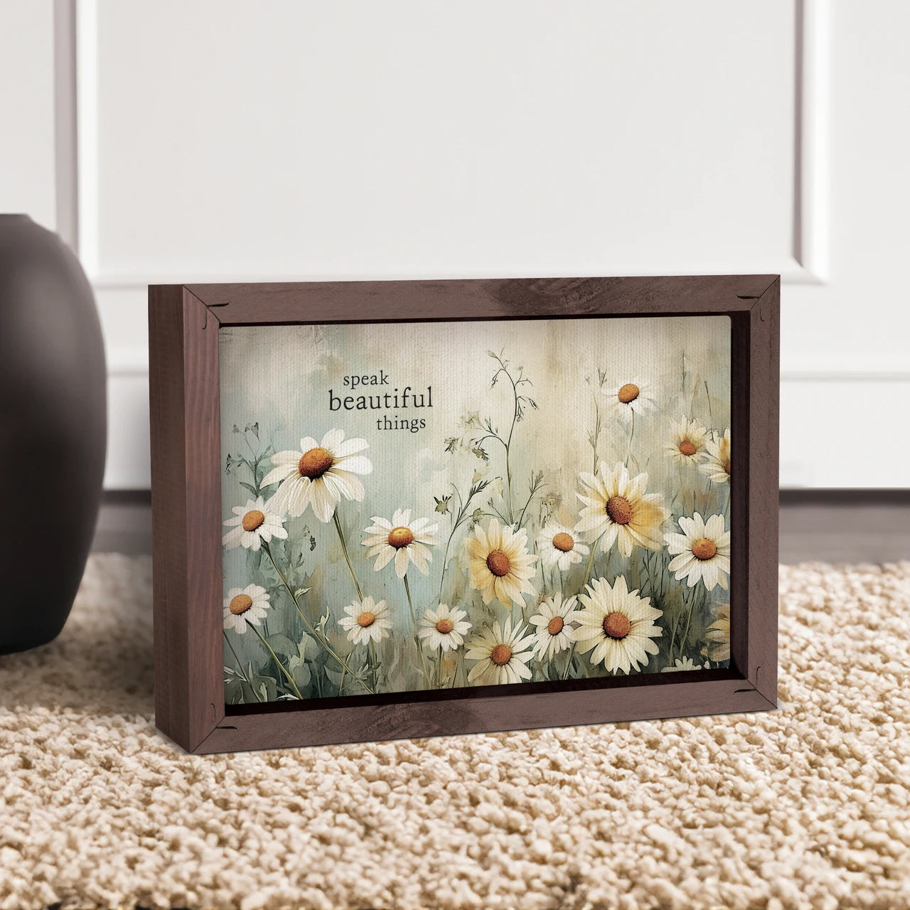 Framed Art - Speak Beautiful