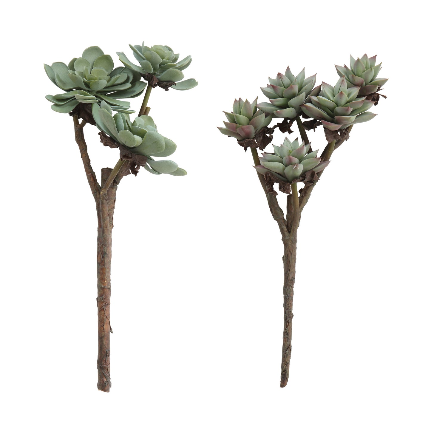 Faux Succulent Branch, set of 2