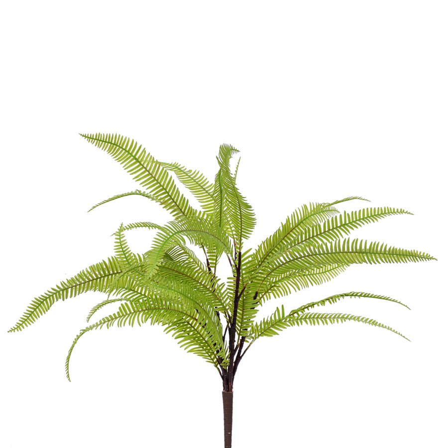 19" FTHR FERN BUSH (SOFT TCH)
