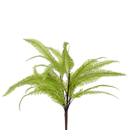 19" FTHR FERN BUSH (SOFT TCH)