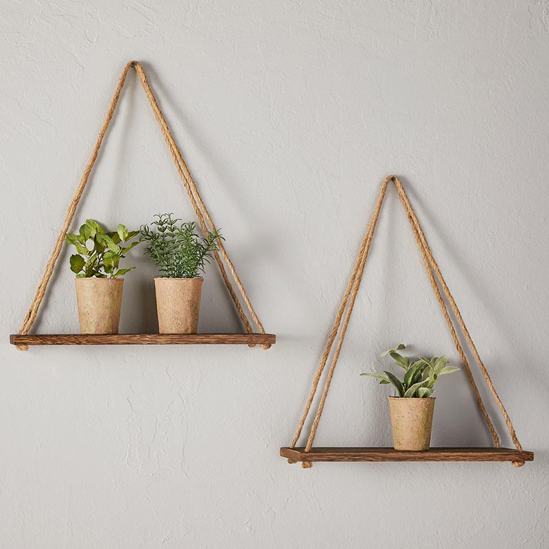 Triangle Shelves - Set of 2