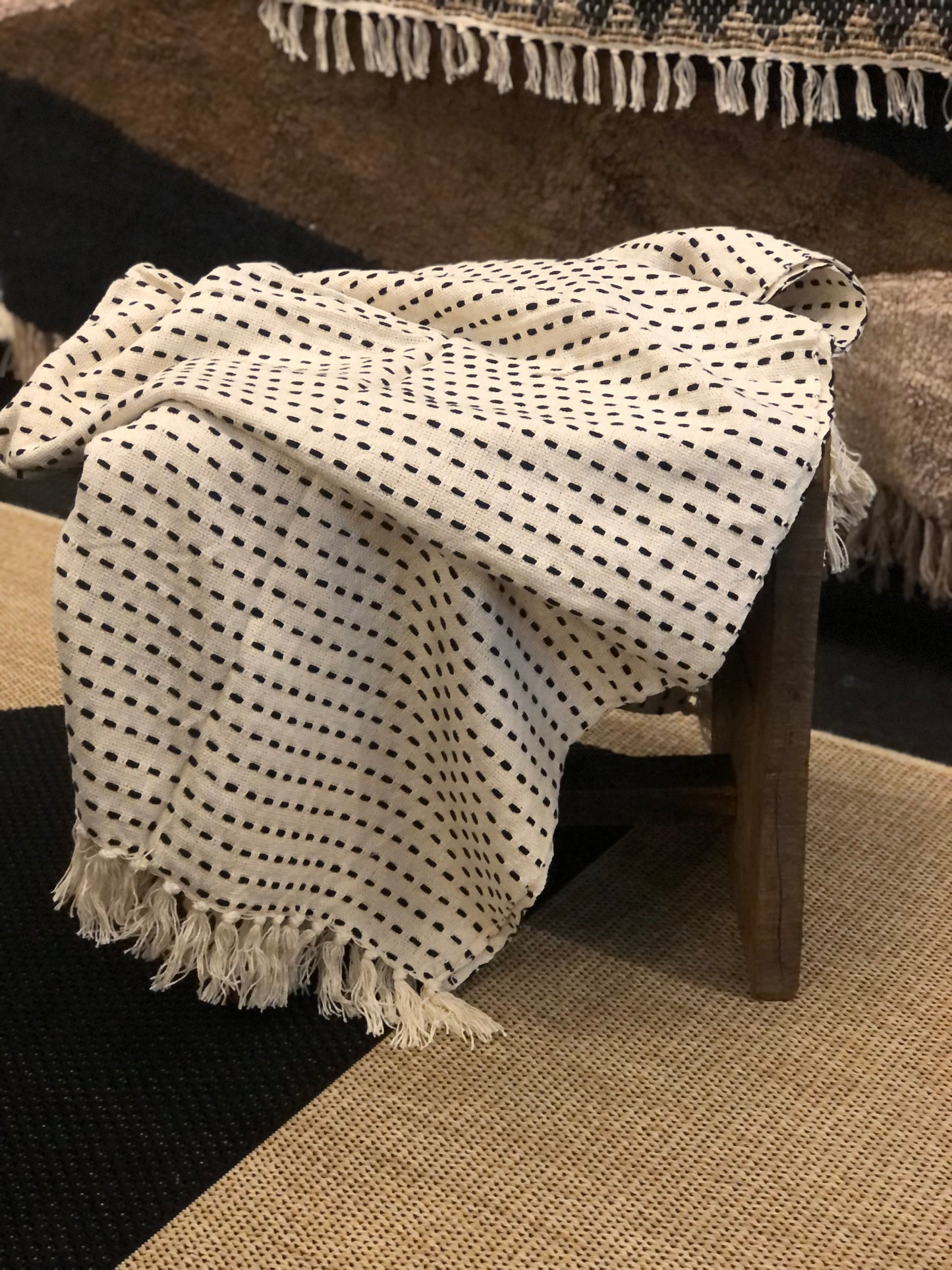 Stitch Line Throw