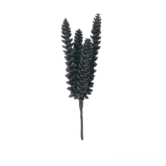 Black Succulent Pick